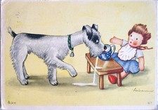 Hund nascht milch gebraucht kaufen  Crimmitschau