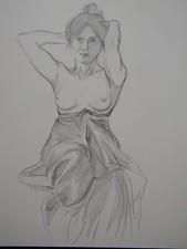 Pencil drawing detail for sale  ABERYSTWYTH
