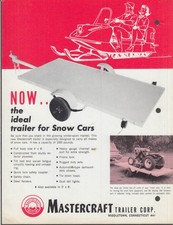 Mastercraft trailer snowmobile for sale  Hartford