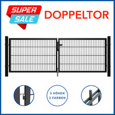 Doppeltor metall zweiflügelto gebraucht kaufen  Horka