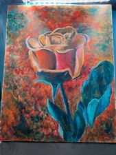 Tableau huile toile d'occasion  Chauny