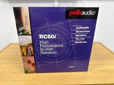 Polk audio rc60i for sale  COVENTRY