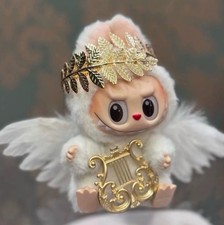 (Sem Bonecas) Terno de Pelúcia para Monstros LABUBU Coca Cola Asas de Anjo Roupas de Bebê comprar usado  Enviando para Brazil