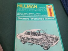 Hillman hunter minx. for sale  BOURNEMOUTH