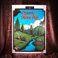 Pôster da turnê Queens of the Stone Age 18/07/24 Viena impressão 25 comprar usado  Enviando para Brazil