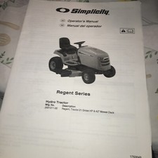 Simplicity tractor 21hp for sale  Leechburg