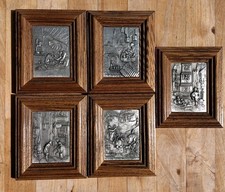 Zinn reliefs spitzweg gebraucht kaufen  Dresden