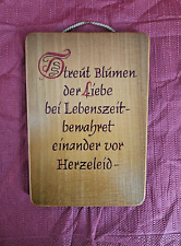 Schild tafel spruch gebraucht kaufen  Dießen am Ammersee