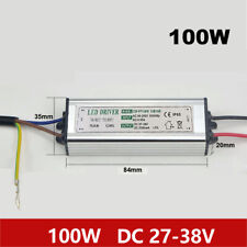 Fonte de alimentação 100W LED driver impermeável 3000mA DC 27V - 38V para holofote faça você mesmo, usado comprar usado  Enviando para Brazil