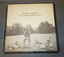 GEORGE HARRISON - ALL THINGS MUST PASS - ORIGINAL 3LP apple POSTER vinyl lp comprar usado  Enviando para Brazil