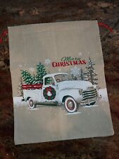 Merry christmas burlap for sale  Hillsboro