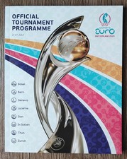 Programa Oficial Torneos UEFA Euro Femenino 2025 Suiza segunda mano  Embacar hacia Mexico