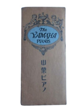 Catálogo de piano Yamaha 1927 com 11 cartões de produto livreto japonês antigo comprar usado  Enviando para Brazil