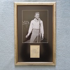 Billy fury signed for sale  CORBY