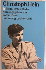 Christoph hein texte gebraucht kaufen  Stuttgart