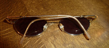 Sonnenbrille gestell goldfarbe gebraucht kaufen  Deutschland
