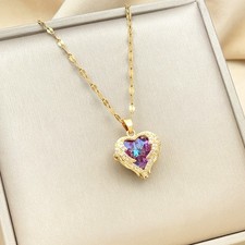 Women heart pendant for sale  Birmingham