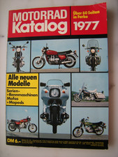 Motorrad katalog 1977 gebraucht kaufen  Deutschland