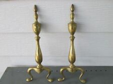 Antique brass andirons for sale  Rio Rancho