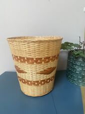 Vintage basket natural for sale  SUNDERLAND