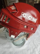 Capacete de hóquei vermelho vintage CCM , usado comprar usado  Enviando para Brazil
