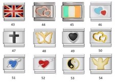 Italian charms bracelet for sale  LIVERPOOL