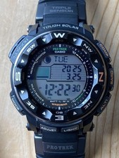 Relógio digital Casio Protrek PRW-2500 solar atômico preto modelo japonês comprar usado  Enviando para Brazil