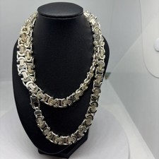 Sterling silver byzantine for sale  OTLEY
