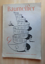Zeitschrift baumeister 1951 gebraucht kaufen  Könnern