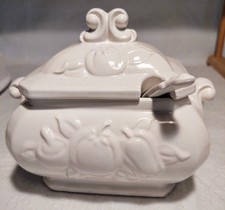 Vintage small white for sale  Roggen