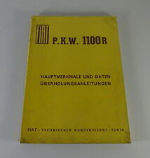 Werkstatthandbuch fiat 1100 gebraucht kaufen  Jever