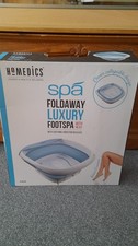 Homedics foldaway luxury for sale  YEOVIL