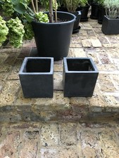 Polystone cube planter for sale  LONDON