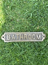 Brass bathroom door for sale  COVENTRY