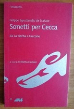 Sonetti per cecca usato  Italia