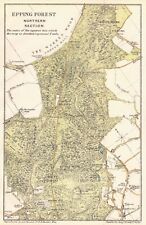 1919 vintage map for sale  WISBECH
