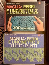 Maglia ferri uncinetto usato  Firenze