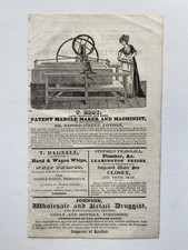 Victorian adverts page for sale  LONDON