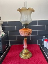 Oil lamp antique for sale  BOLTON