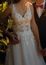 Brautkleid annais lala gebraucht kaufen  Karlsruhe
