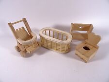Puppenmöbel kinderzimmer holz gebraucht kaufen  Gronau