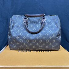 Bolsa de mão Louis Vuitton Speedy 35 couro marrom monograma, usado comprar usado  Enviando para Brazil