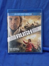 RUSH Formula One Movie Ron Howard Chris Hemsworth Blu-Ray + DVD comprar usado  Enviando para Brazil