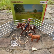 Schleich farm rodeo gebraucht kaufen  Ludwigshafen am Rhein