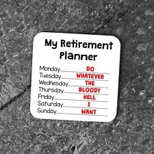 Funny retirement rude for sale  LYTHAM ST. ANNES