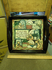 Beth Yarbrough ~ Bandeja para servir quatro azulejos ~ Ursinhos de pelúcia café mistura matinal ~, usado comprar usado  Enviando para Brazil
