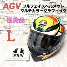 Capacete AGV rosto inteiro gráfico multicolorido colorido L #PGBSQA comprar usado  Enviando para Brazil