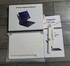 Usado, Capa teclado magnética Chesona para Samsung Galaxy Tab S9 FE 5G 10,9'', S9/S8/S.. comprar usado  Enviando para Brazil