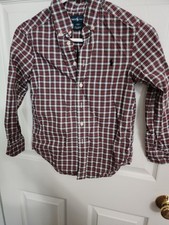 Camisa xadrez masculina manga longa Ralph Lauren usada tamanho 8 comprar usado  Enviando para Brazil