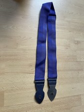 Guitar strap blue for sale  STOWMARKET